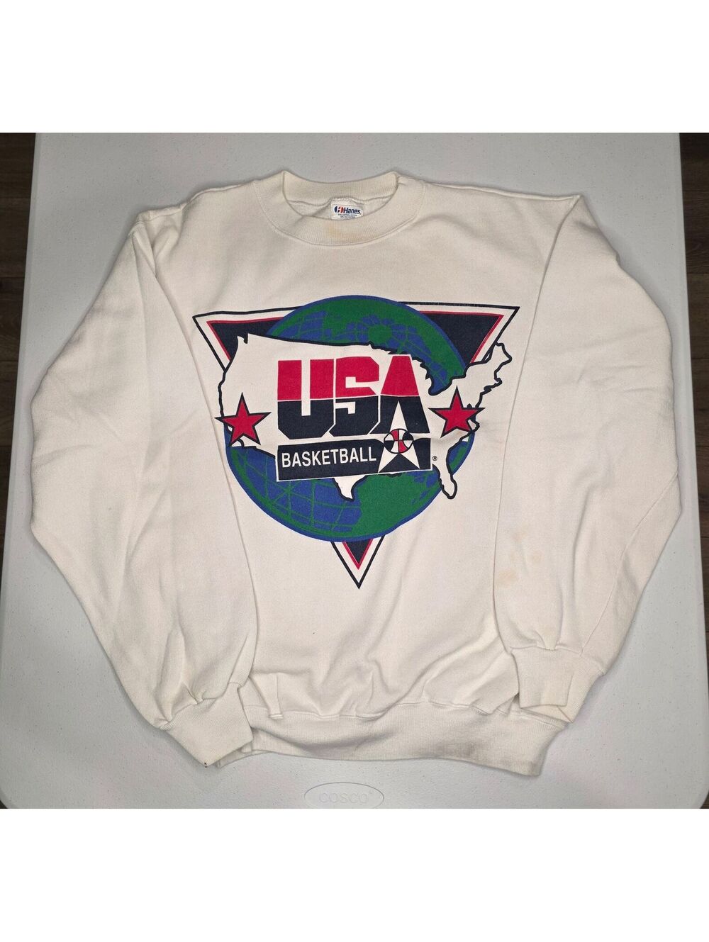 90s Olympic Dream Team USA Basketball Crewneck